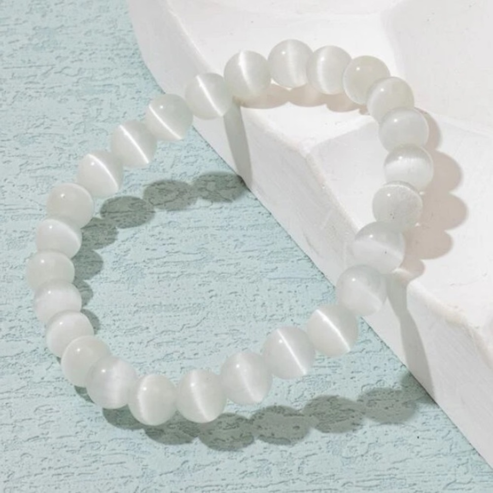Handmade Selenite Bracelet